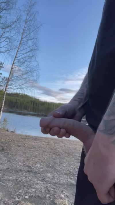 Had to empty my balls during a drive, you think anyone saw me?