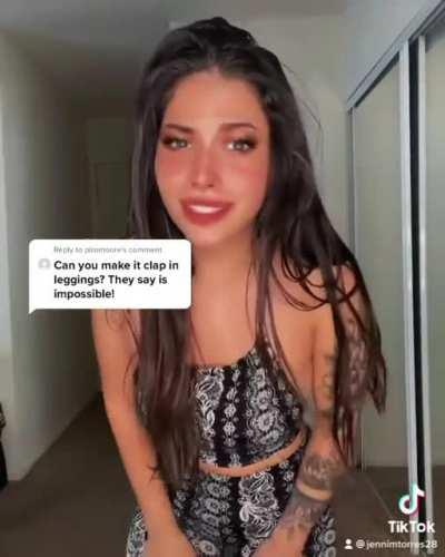Sexy tiktok ass clap