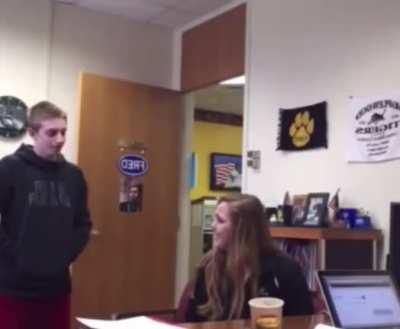 Imagine getting rejected after asking the guidance counselor for help 😭