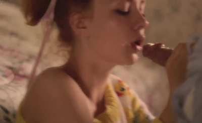 Amy Hood in 'Promiscuities' trailer [Scene was cut from the movie]