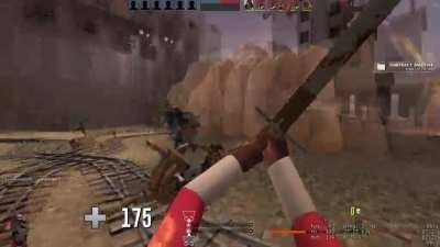 Demoman Learns To Fly.