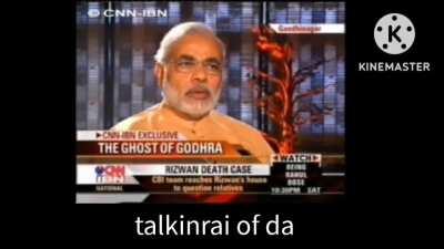 He's speaking the language of god's.