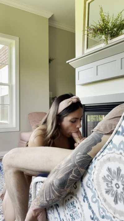 Relax and let me do what I love most, suck cock!