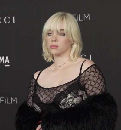 Billie Eilish looking very sexy