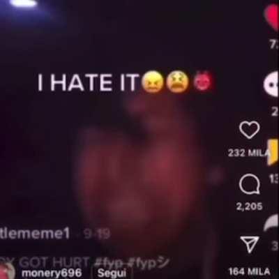 I think he hates his job, not sure though