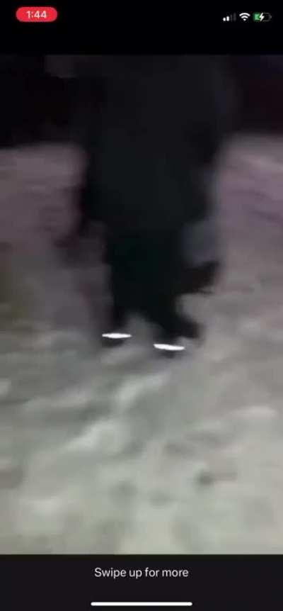 She talked mad shit but couldn’t back it up