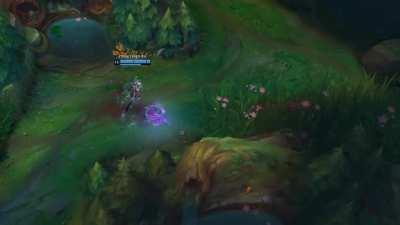 Shaco worming at you menacingly