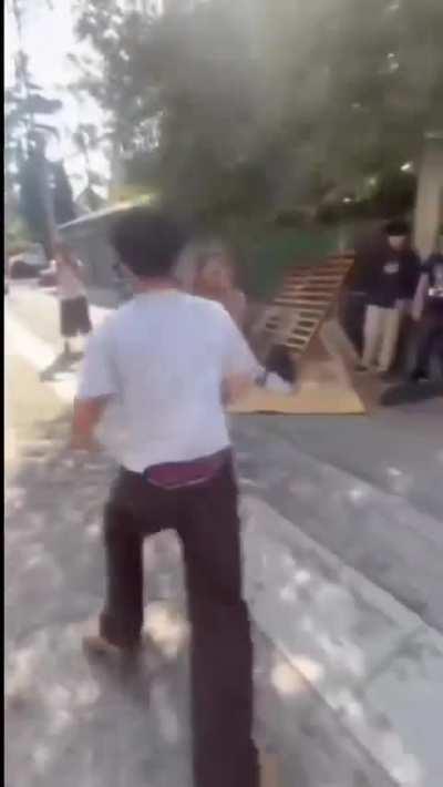 he pulled out a taser 😭