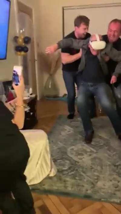 Thought it would be a good idea to give me grandad ago of the VR