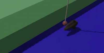 A scientific Demonstration of how Junk in Animal Crossing Can have Fish Shaped Shadows.