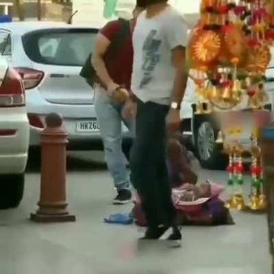 Helping poor people should be done selflessly.This is what is known as living.