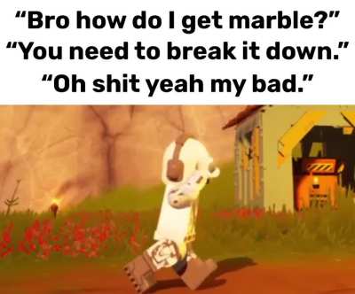 Breaking it down is very important in this game.