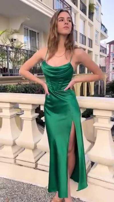 Kiki Satin Formal Dress