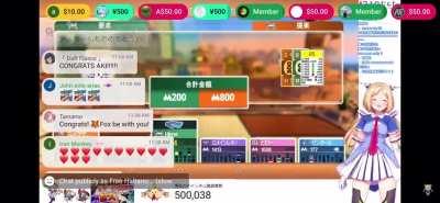 Aki reaches 500k subs live on stream.Thank you to everyone who showed up for the stream. We love you Aki, you deserve this and so much more❤️🍎❤️🍎❤️