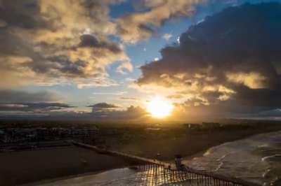 This morning's sunrise