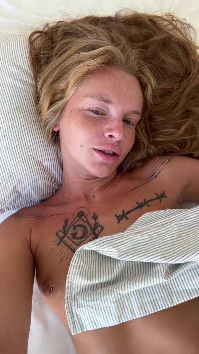 Good girls wake up in a warm bed