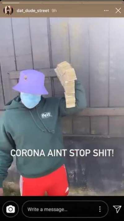 Displaying it all on the socials