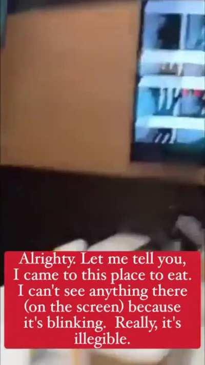 Russian woman flips out that the new russian Mc Donalds substitute doesn't list the ingredients but has chinese translations all over the menu even though she lives 700km away from the closest chinese border.