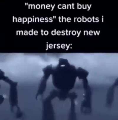 New Jersey will be destroyed inshallah