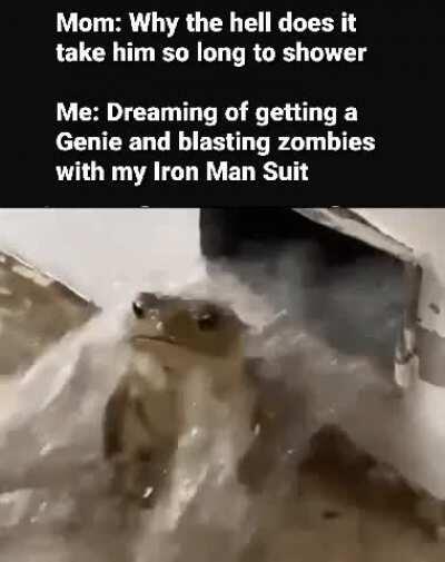 Shower is the place where Genius dream - Albert Einstien