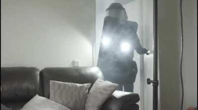 Dutch Police raid coke dealers house during a docu interview