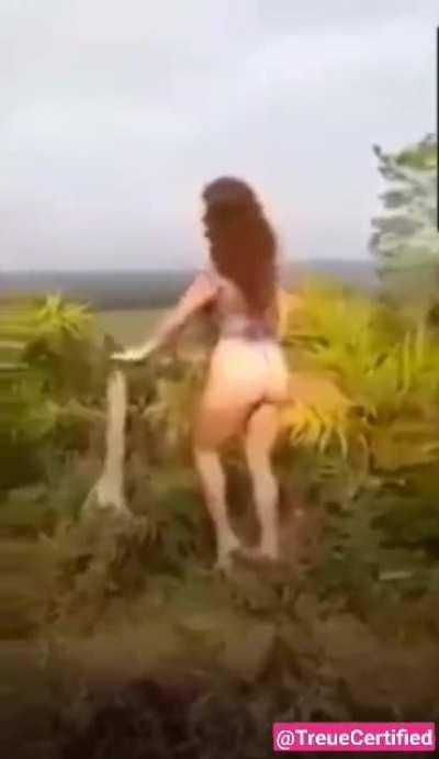 Sitting on a fence post? nsfw