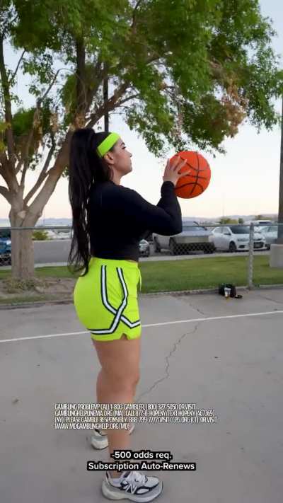 She can handle some balls