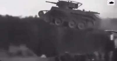 A little interesting clip on Russian tank tactics