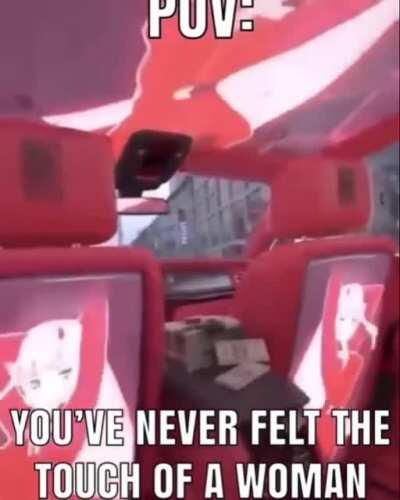 Rabbit with the anime tiddy car