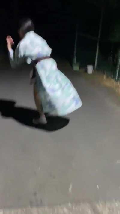 Almost caught (via twitter)