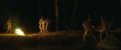 Marianna Fontana, Lola Klamroth, Jenna Thiam, Ondina Quadri, Maria Roveran, others - Capri-Revolution (IT2018) (3/3) - Join the others, dance around a campfire