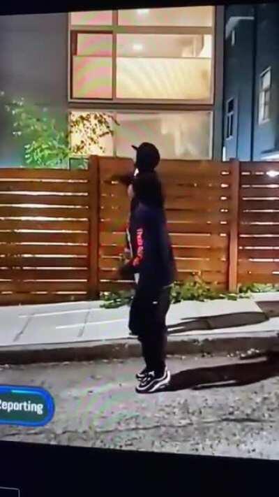 BLM protesters yelling at people that the neighborhood is supposed to be 