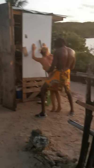 Milf got vaccinated and is ready for bbc on vacation