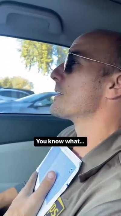 This man's joy after receiving his first paycheck in America