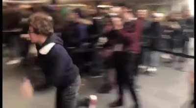 Man tries to get into Hogwarts