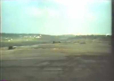 The range of a M132 Armored Flamethrower