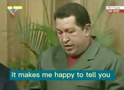 Hugo Chavez was a twitter troll