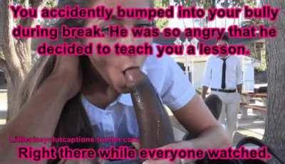 My bully can be so unfair sometimes