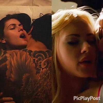 Who Wyr choose. Pussyfuck alexandra daddario / Assfuck scarlett johansson