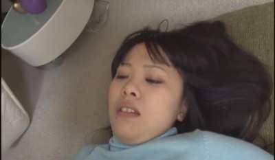 TMDI-012 Wet Blue Turtleneck Sweater Titfuck