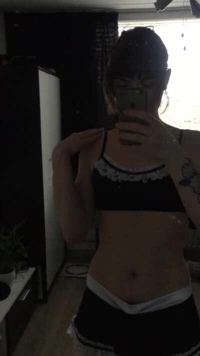 Would you prefer the front or the back?