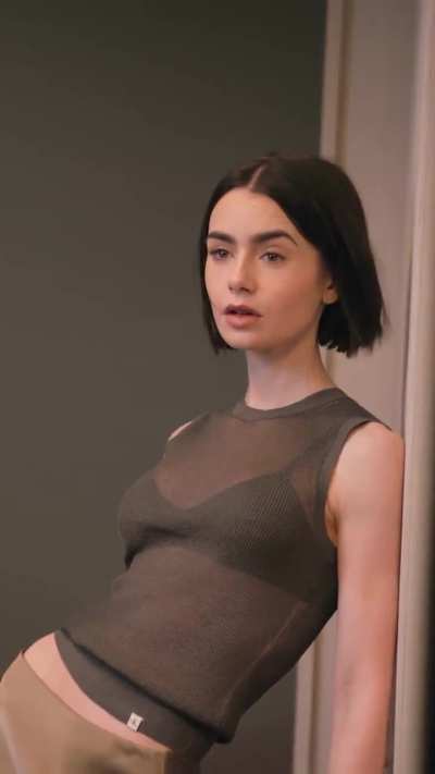 ‘A touch of sensual sophistication on set with the sheer sleeveless top’ ~ IG March 2025