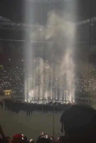 Everyone hearing guns for the first time