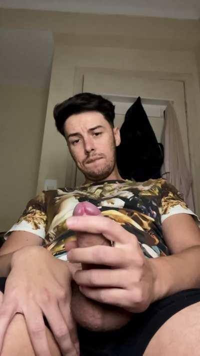 Don’t mind me, I’m just playing with my precum