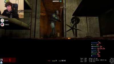 John absolutely destroys their moral with the jukes