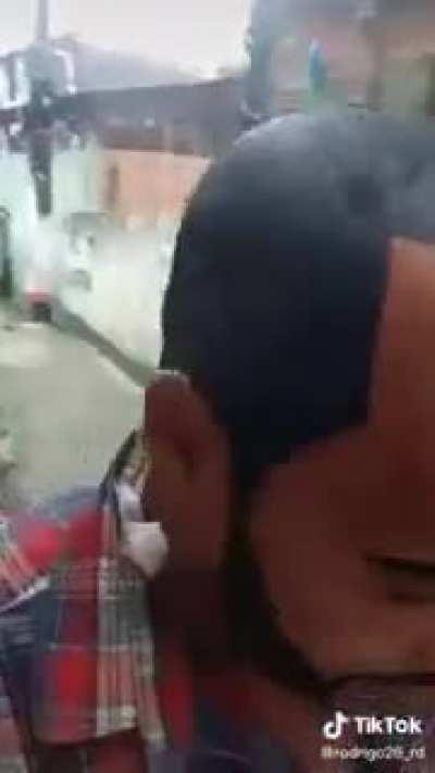 Peita o estilo do pai