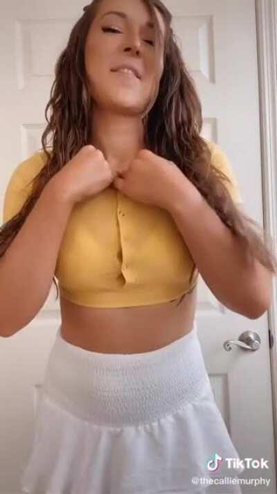 She Just Rips It Open.