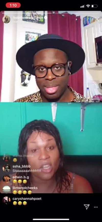 Bob and Pep trying not to bite the hand that feeds 😂