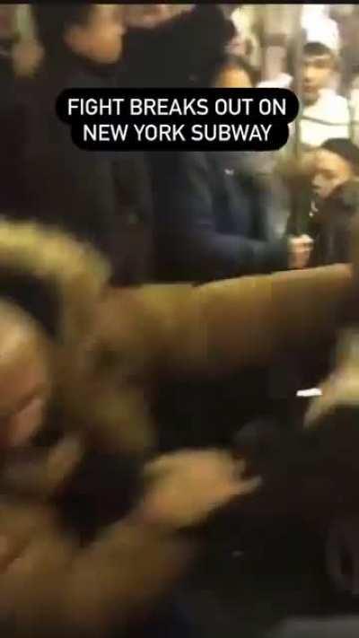Xenophobia on the NYC subway leads to brawl