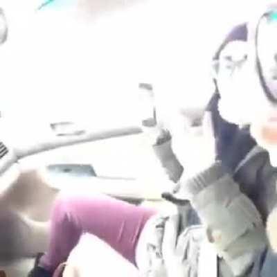 It's so easy to scare her! 😆